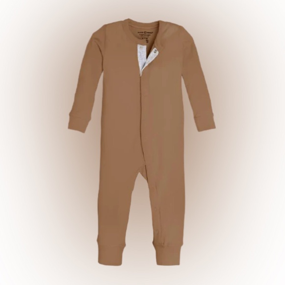 Organic Cotton Footless Sleeper - Cider